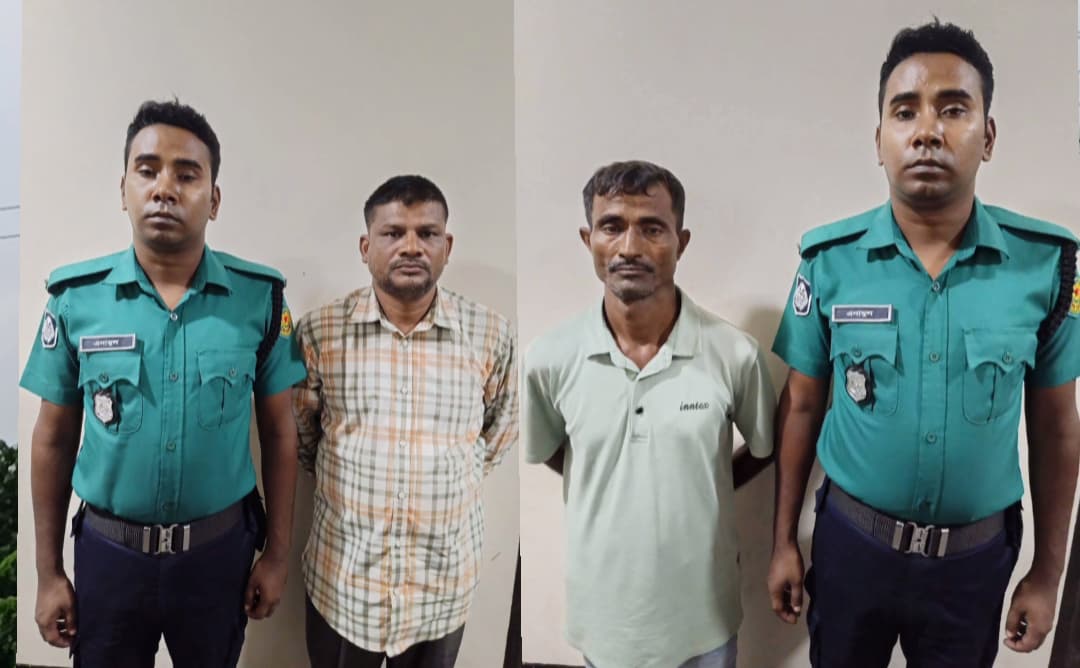 চাঁদাবাজির অভিযোগে দুই বিএনপি নেতা গ্রেফতার