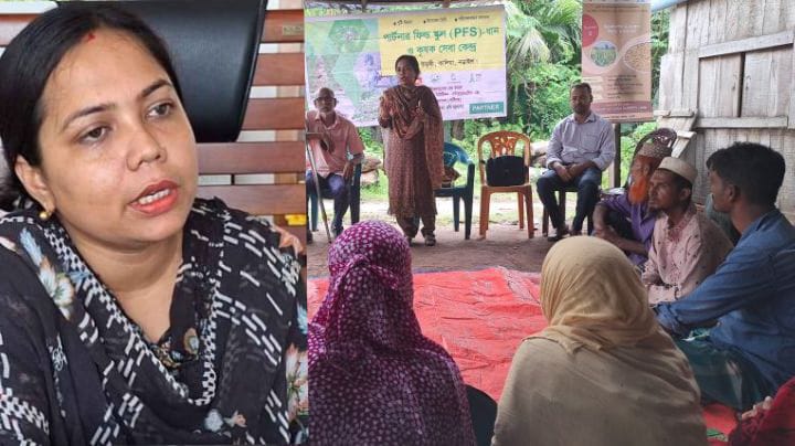 নড়াইলে ফিল্ড স্কুল প্রোগ্রামের প্রশিক্ষন পেয়ে খুশি কৃষক কৃষাণীরা
