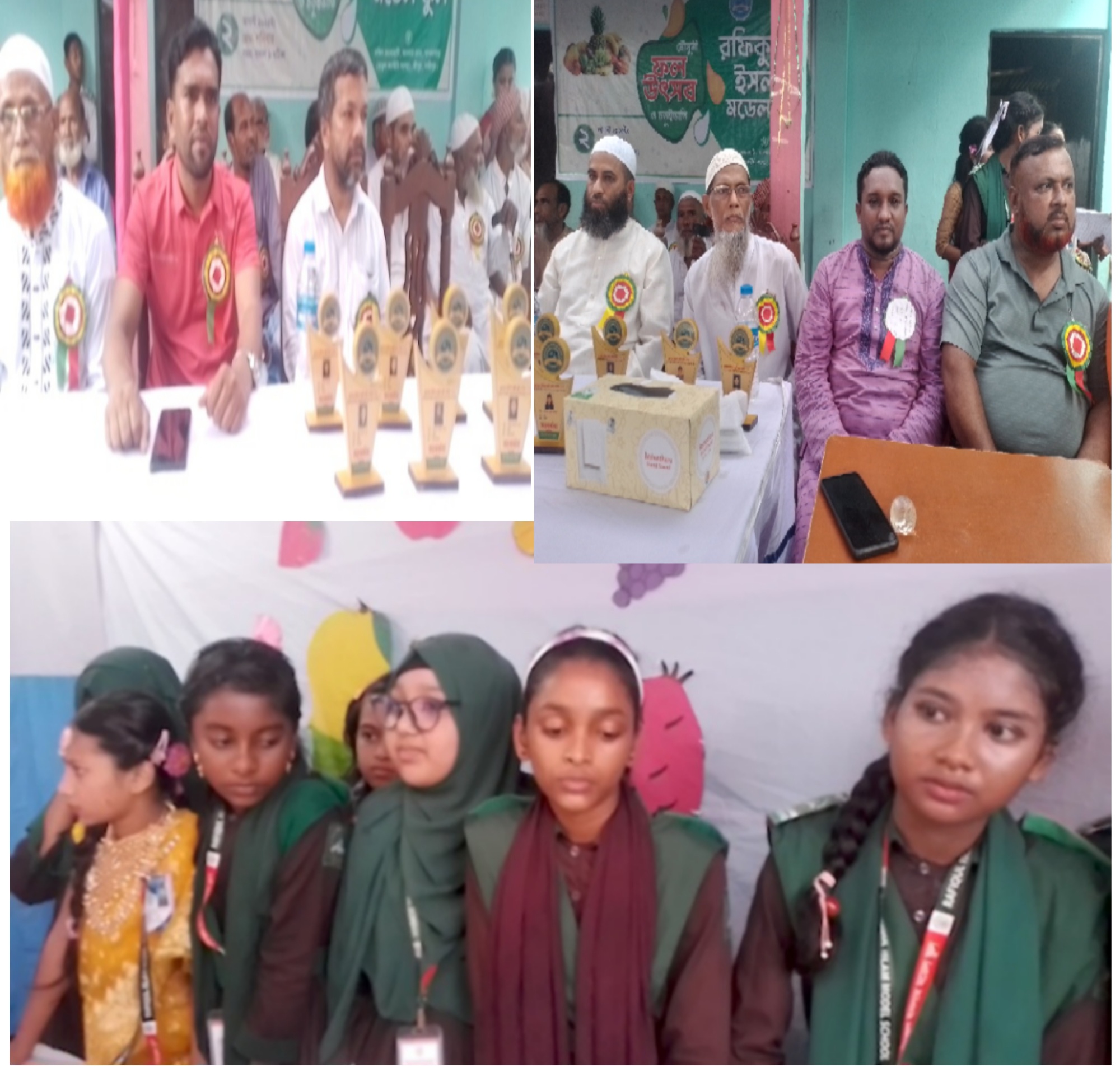 শিক্ষার্থীদের দেশি ফল চেনাতে শ্রীপুরে অনুষ্ঠিত হলো ‘ফল উৎসব’