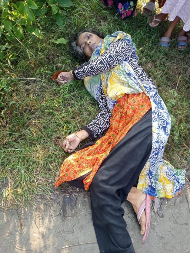 কালীগন্জের মাঠ থেকে অজ্ঞাত নারীর মরদেহ উদ্ধার