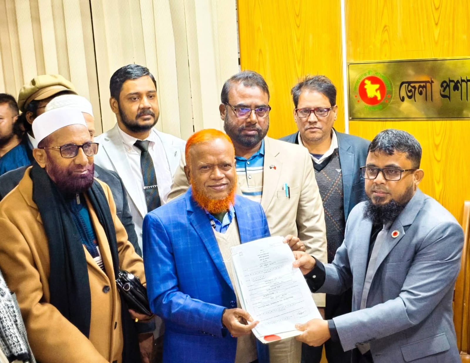 সুশাসন,শান্তি ও পরিবর্তনের লক্ষ্যে দাঁড়িপাল্লা প্রতীকের মনোনয়নপত্র দাখিল —- নূরুল ইসলাম বুলবুল, মাহিদুল ইসলাম ফরহাদ চাঁপাইনবাবগঞ্জ জেলা প্রতিনিধি