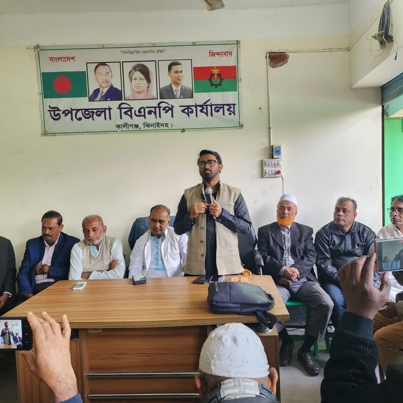 চাঁদাবাজি, জুলুম ও নিপিড়নের রাজনীতি চলবে না ……..রাশেদ খাঁন