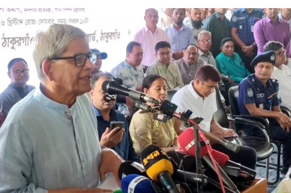 ঠাকূরগাঁওয়ে নেহা নদীর পুনঃখনন কাজের উদ্বোধন, এলজিইডি মন্ত্রী