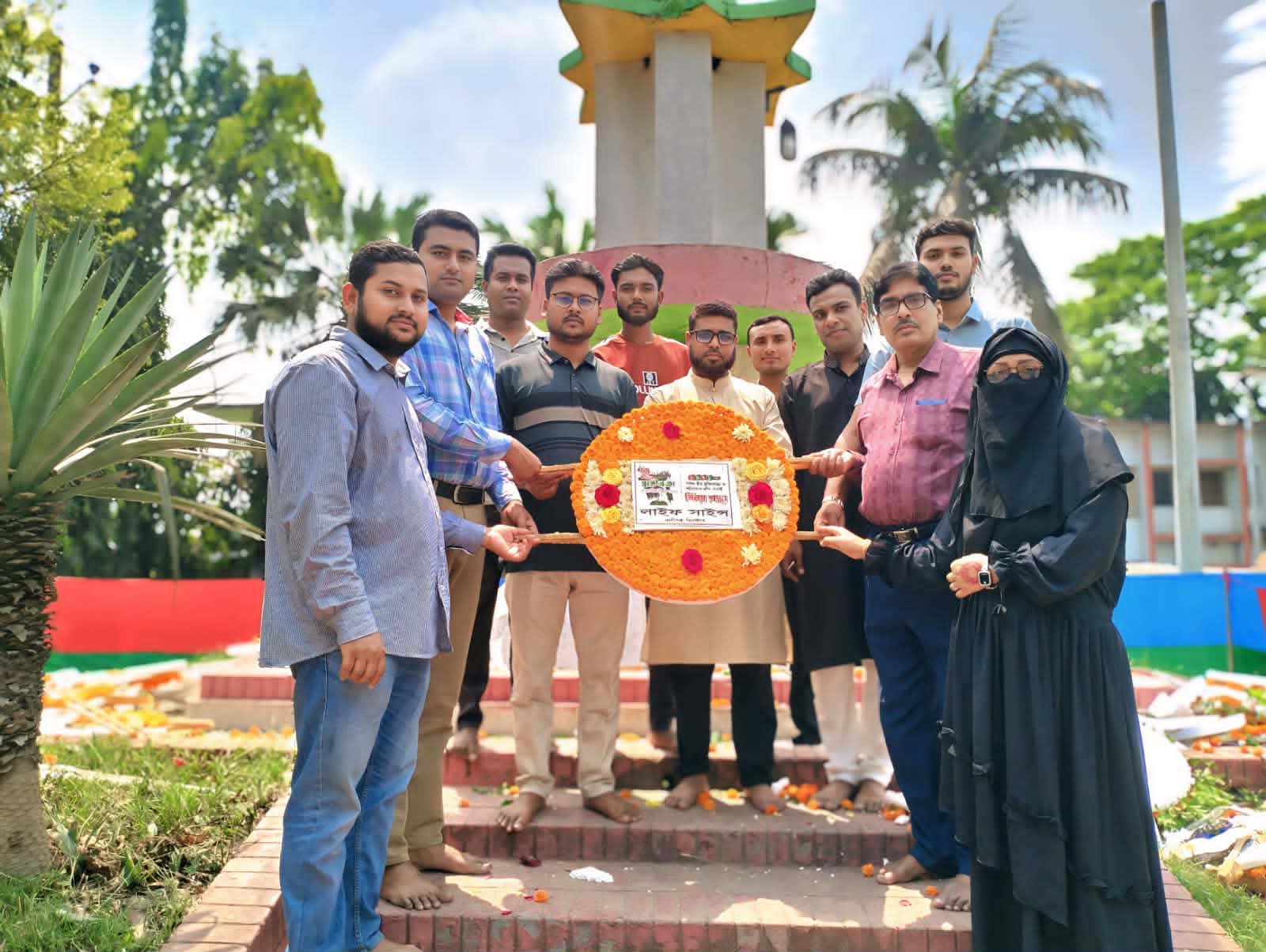 কালীগঞ্জে লাইফ সাইন্স মেডিকেল টেকনোলজি ট্রেনিং ইনস্টিটিউটে যথাযোগ্য মর্যাদায় মহান স্বাধীনতা ও জাতীয় দিবস উদযাপন