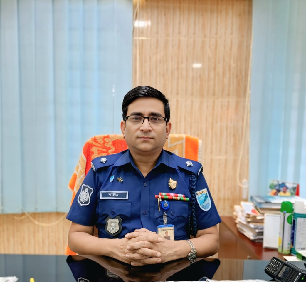 শ্রীপুরে মাদক ও কিশোর গ্যাং দমনে কঠোর অবস্থানে ওসি মোহাম্মদ শাহিনূর আলম